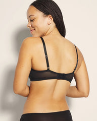 BLACK - Unlined Bra