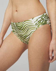 INTO THE GROOVE COCONUT - Ruched Bikini Bottoms