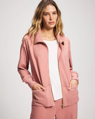 CINDER ROSE - Essential Terry Jacket