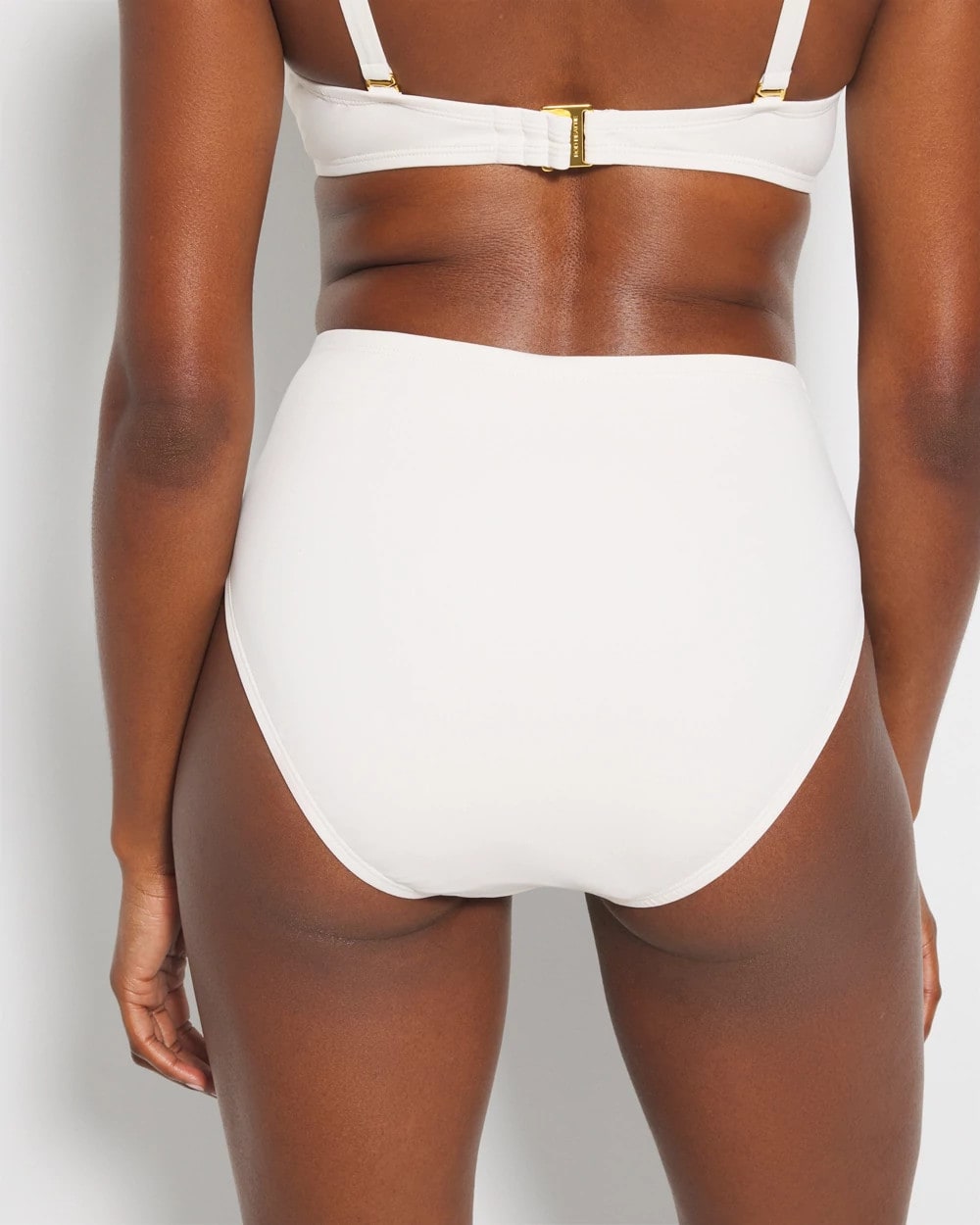 COCONUT WATER - Ring Master High-Waist Swim Bottom