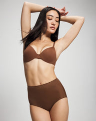 CINNAMON LATTE - Mid Level High Waist Cooling Brief