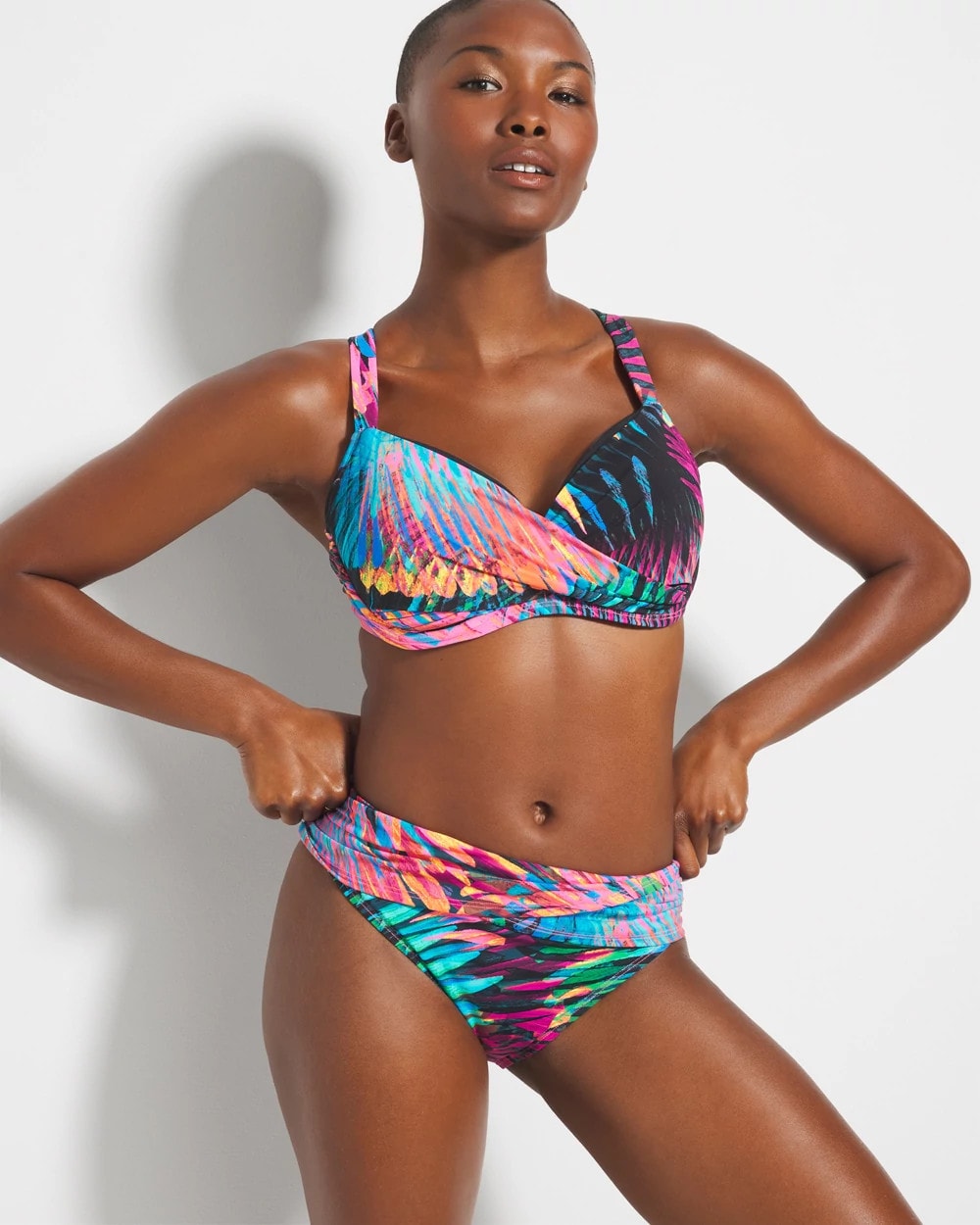 MULTI - Wild Thing Sarong Hipster Bottom