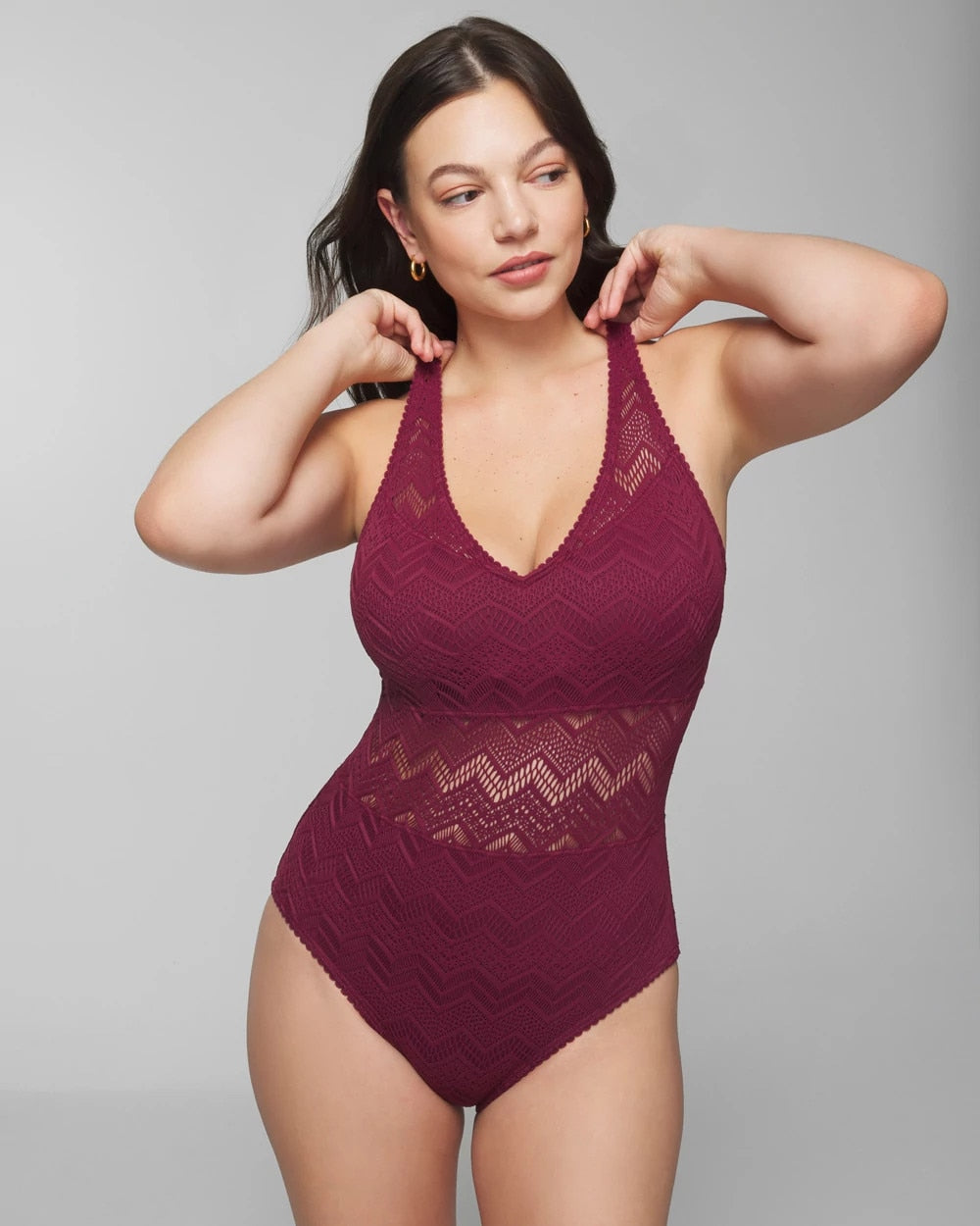RUBY - Crochet One-Piece Suit