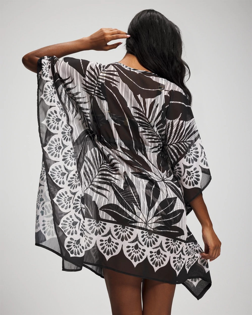 BLACK - Island Time Caftan