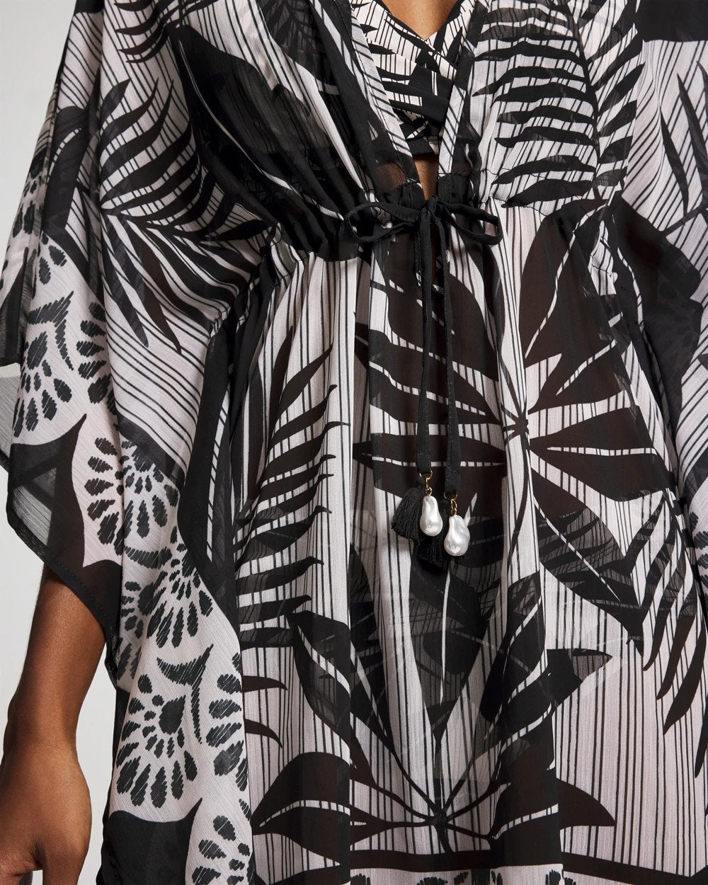 BLACK - Island Time Caftan