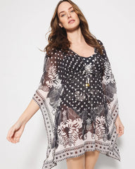 BLACK - Double Trouble Caftan