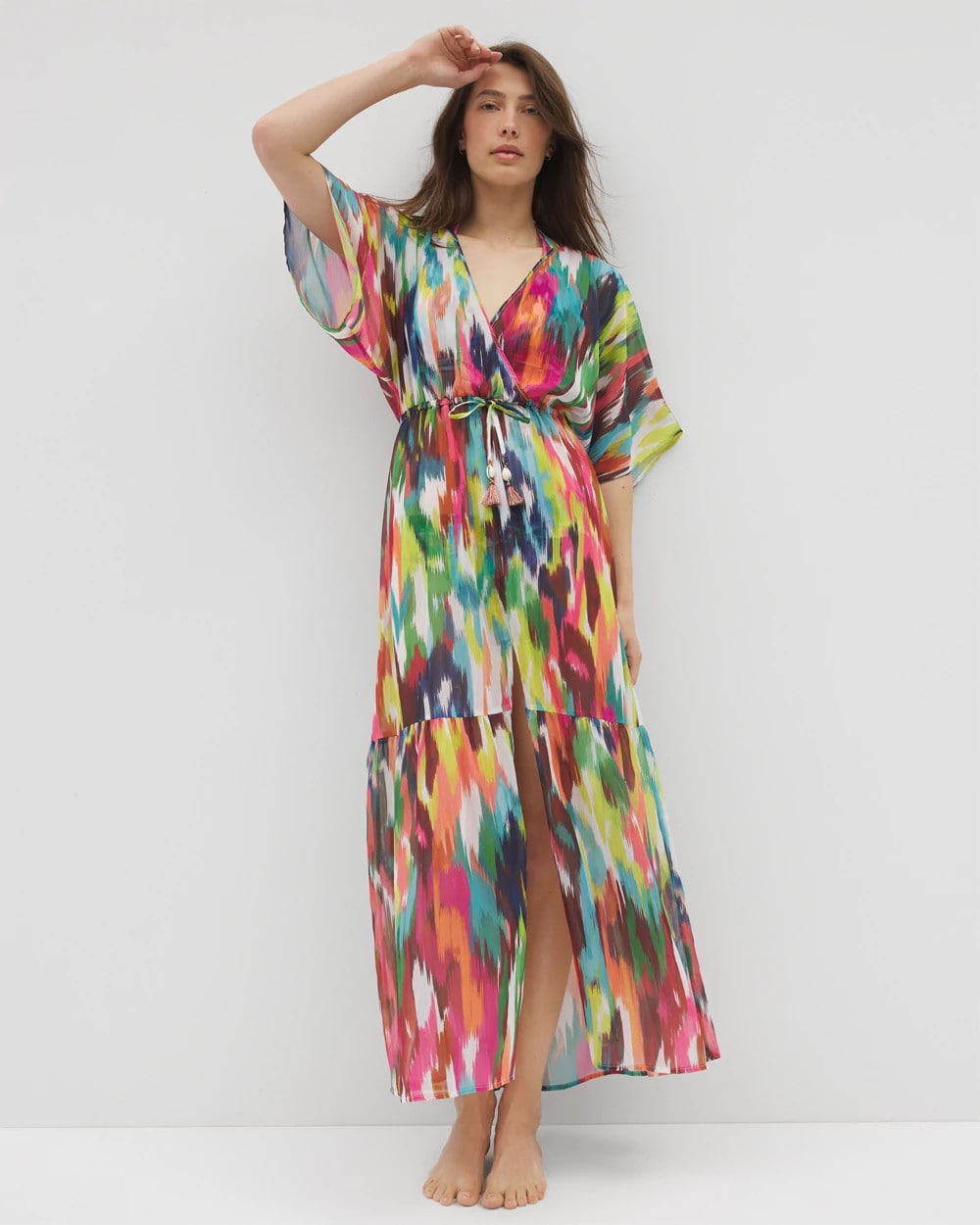 - Keep It Moving Chiffon Dress