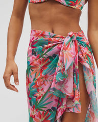 MULTI - Everything Under the Sun Ruffle Pareo