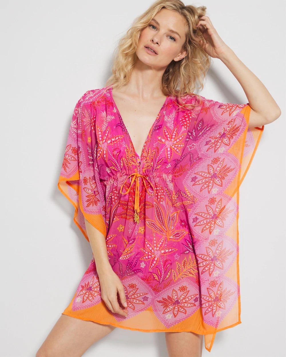 DAHLIA MULTI - Desert Bloom Caftan