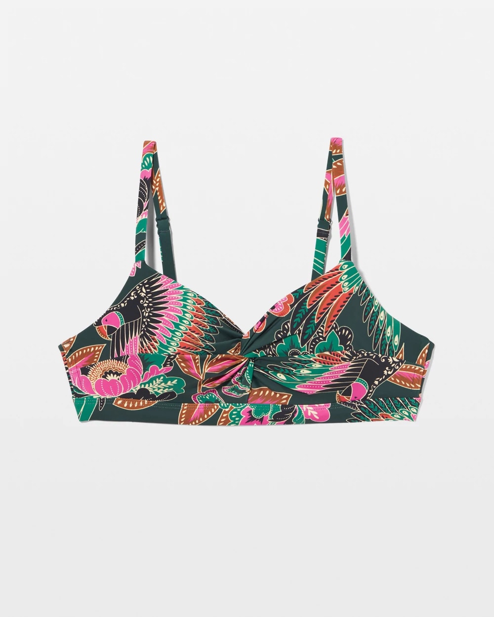 PARROT-ISE LUSH EMERALD - Enbliss Wireless Bikini Top