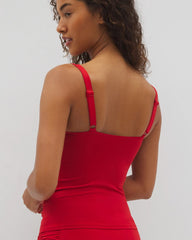 BARBADOS CHERRY - V-Wire Tankini Top