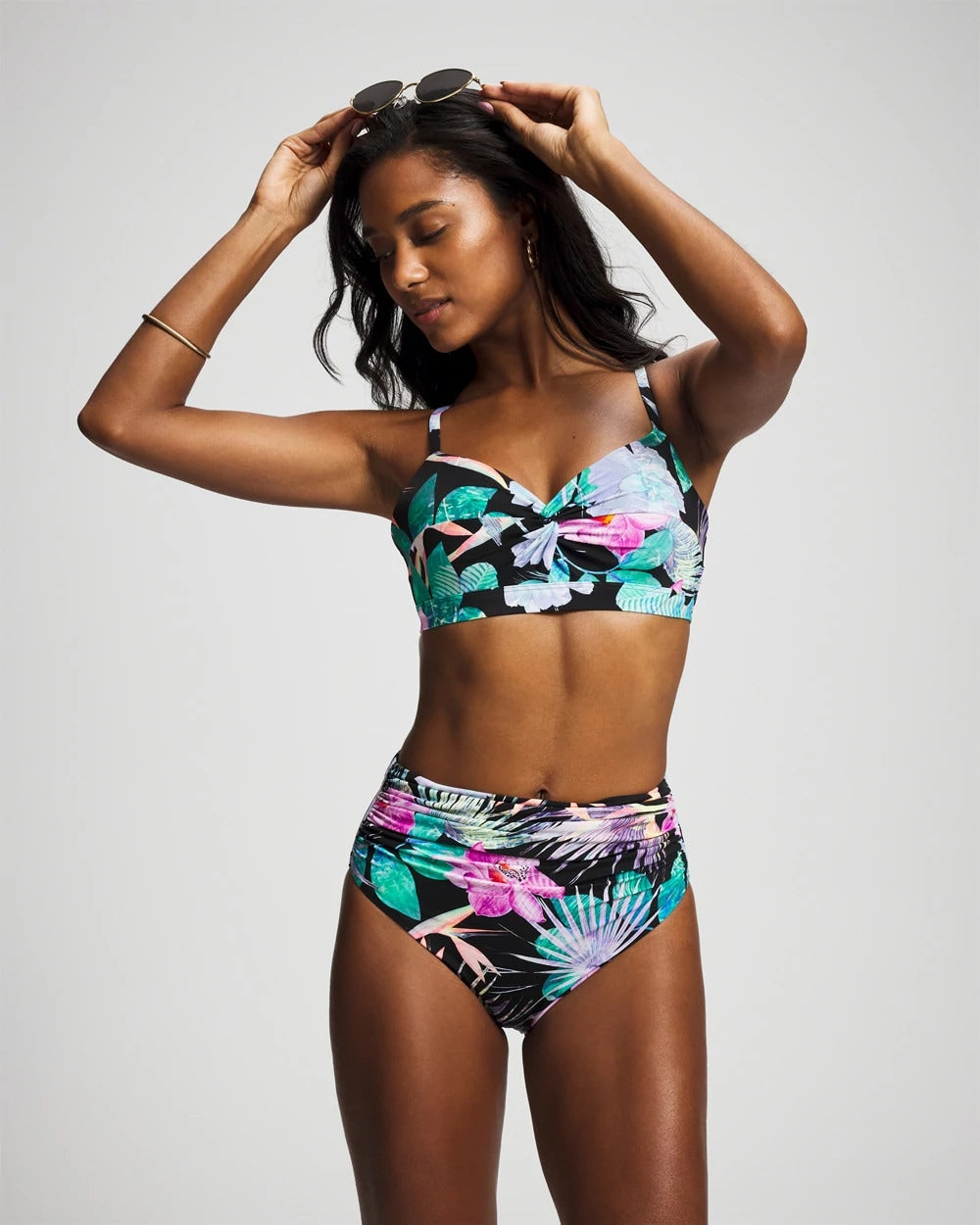 LUSH TROPICAL BLACK - Enbliss Wireless Bikini