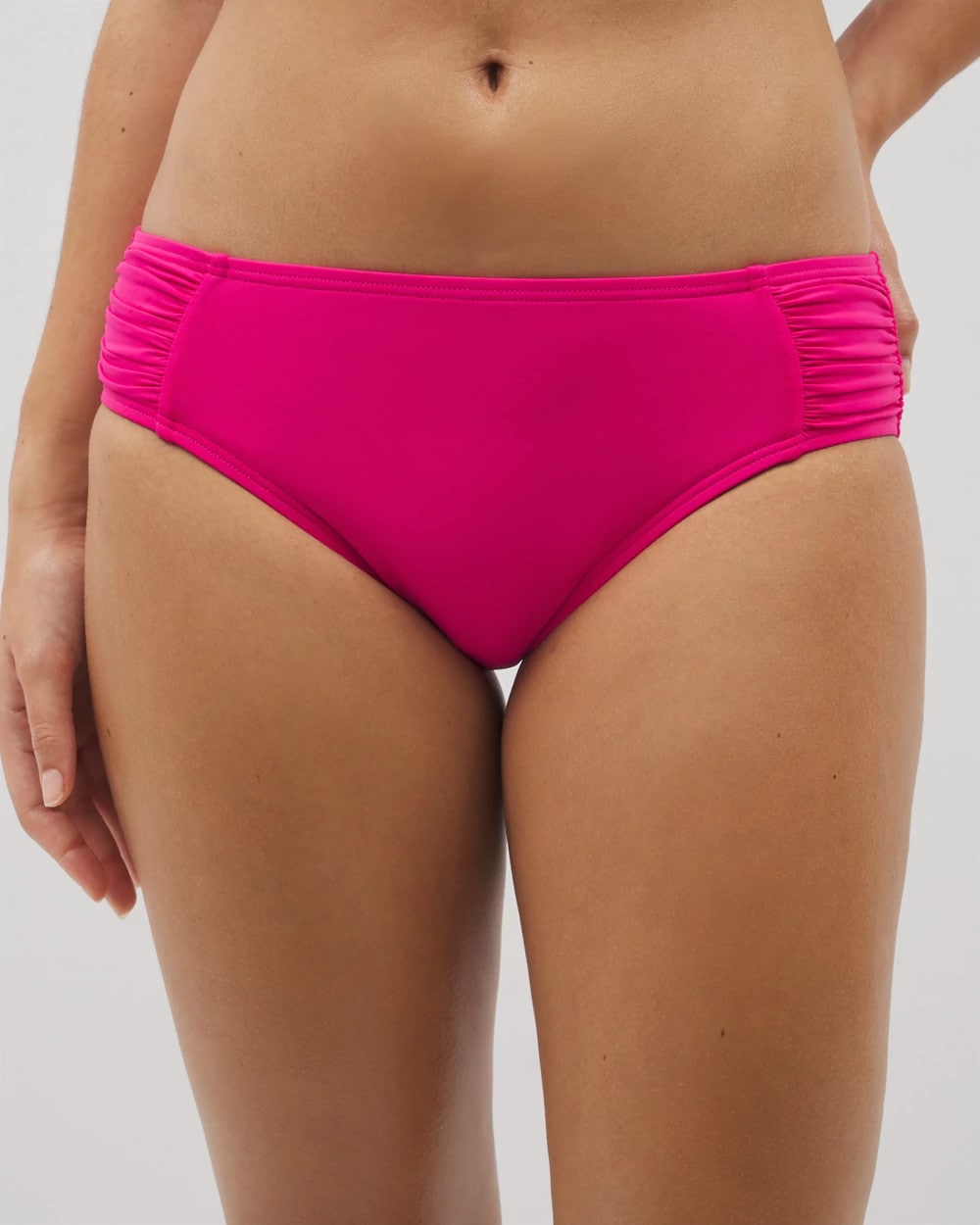 CAMELLIA ROSE - Ruched Bikini Bottoms