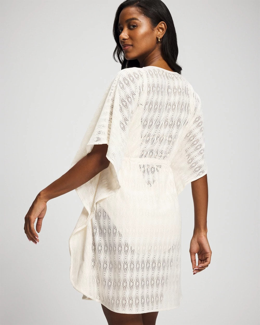 COCONUT WATER - Sunkissed Crochet Chiffon Caftan