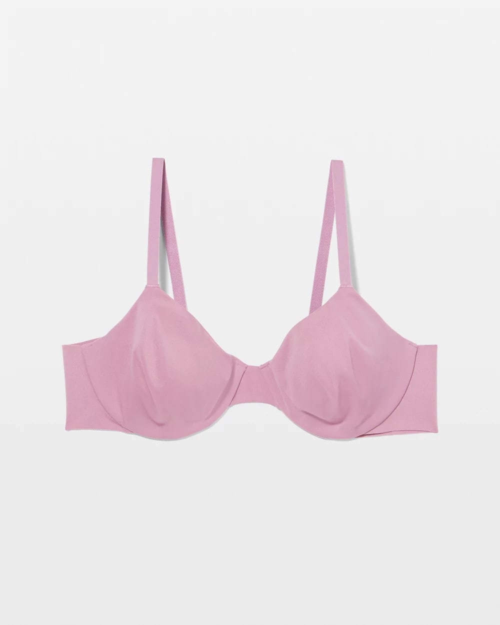 LILAC WINE - Unlined Perfect Coverage Bra