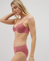 CLAY ROSE - Unlined Perfect Coverage Bra