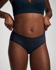 NIGHTFALL NAVY - All-Over Lace Hipster
