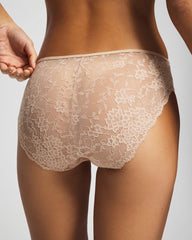 WARM AMBER - All-Over Lace Hipster