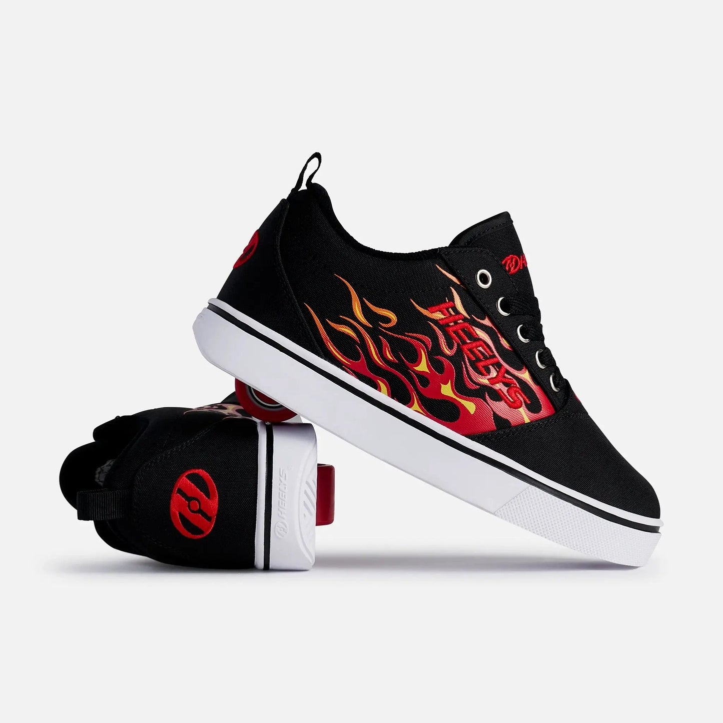 Pro 20 Print - Black & Red Flames Hot Deal