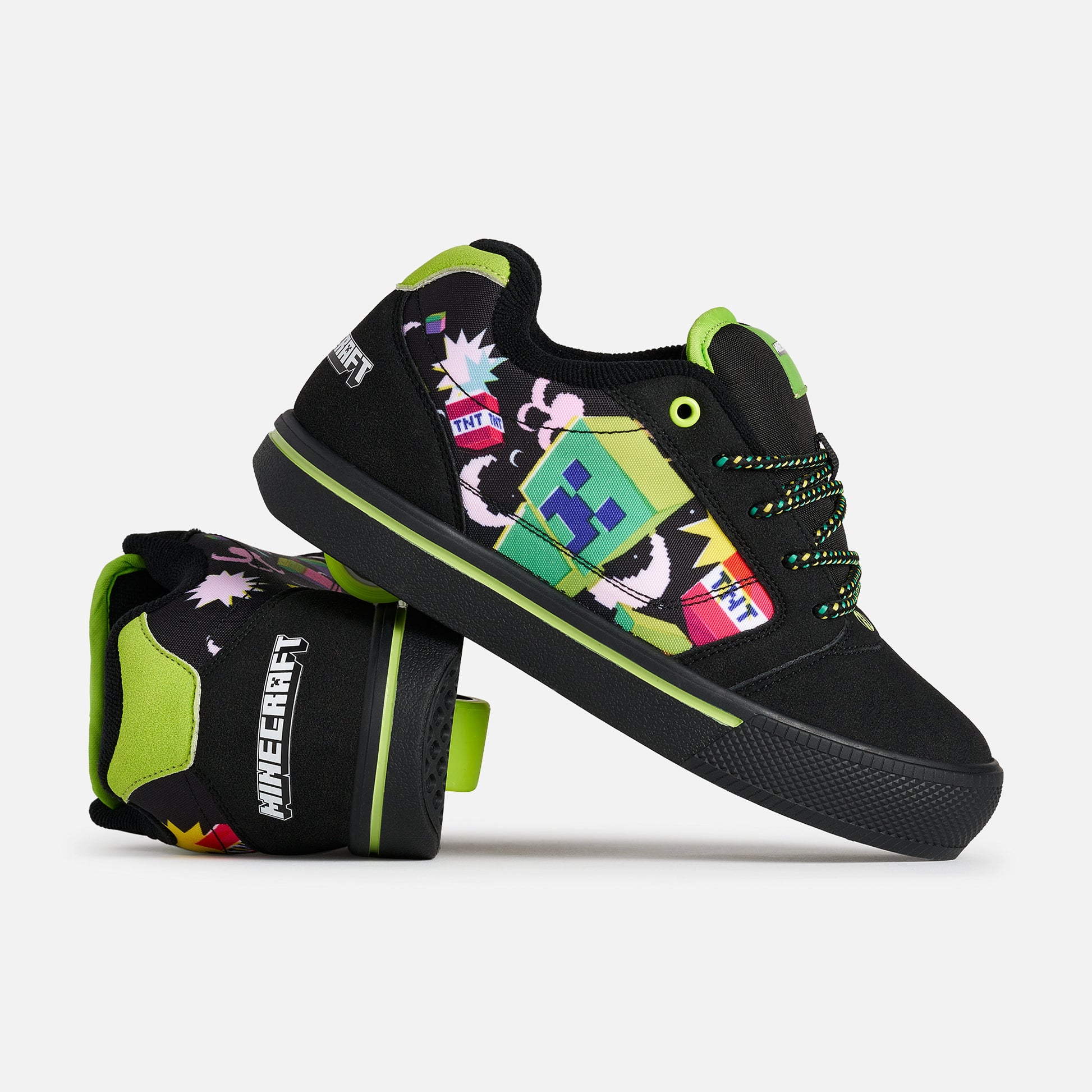 Minecraft Pro 25 Sneakers with Creeper Artwork
 – Heelys Value Deal