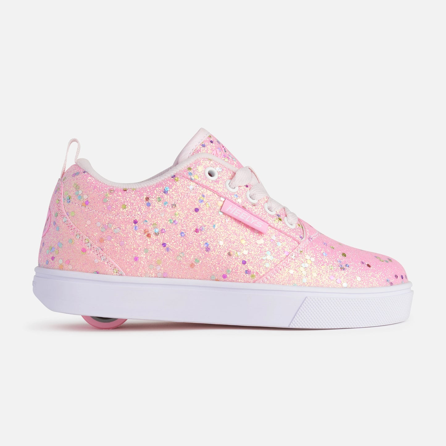 Pink/White/Glitter,13Y